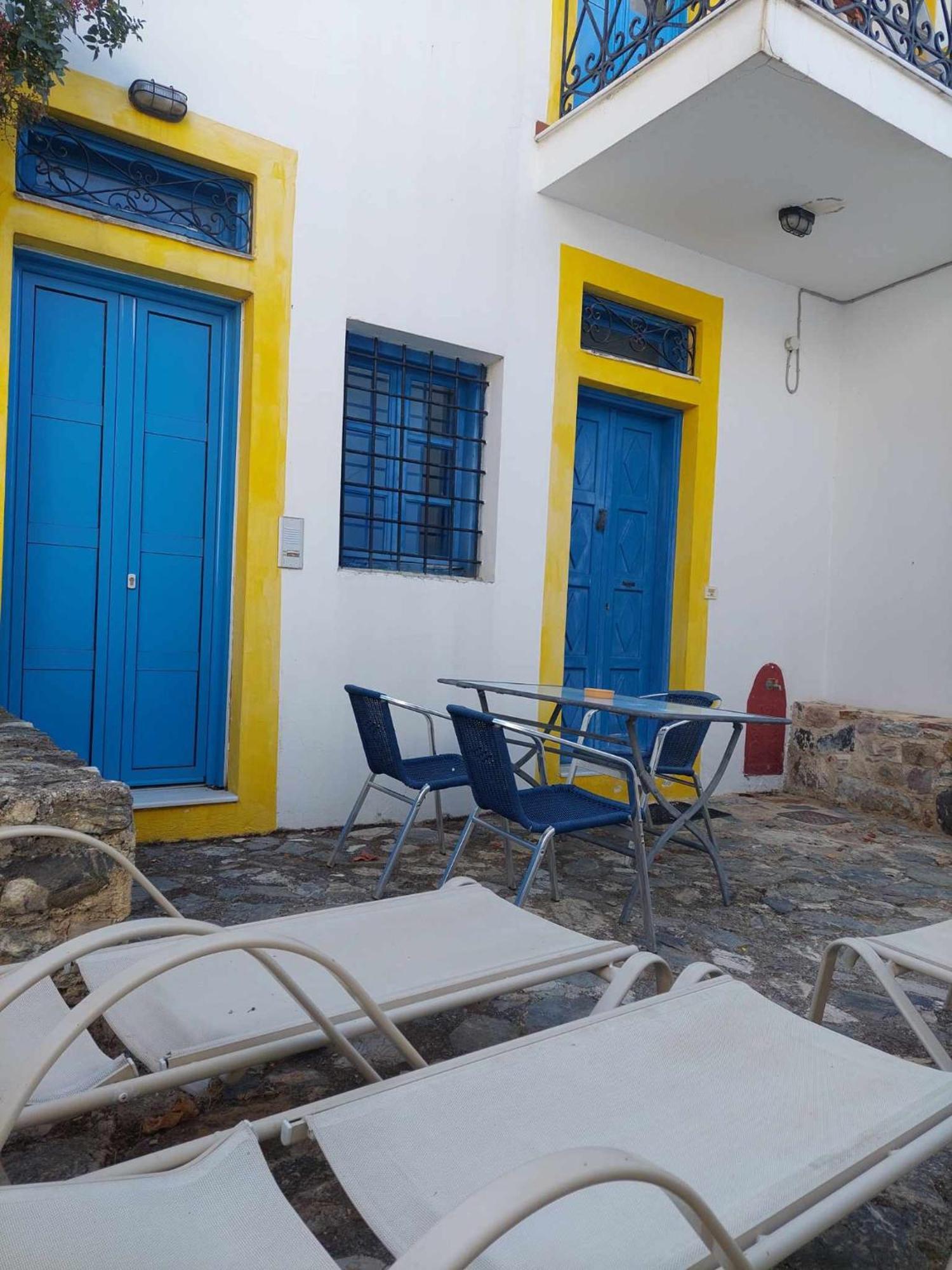 Seaview Villa Asfendiou Exterior foto